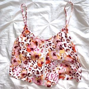 MINKPINK Sea Animal Scalloped Cami
